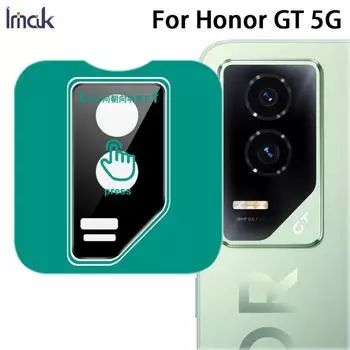 Для Honor GT 5G стекло IMAK черная версия Высокое разрешение стеклянная пленка для линз Самопозиционирующаяся версия Honor GT 5G