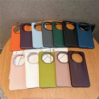 Для Huawei Mate 60 Pro Plus RS Ultimate Прочная металлическая рамка для объектива с большим отверстием на ощупь, защитный чехол для ПК, задняя крышка в виде ракушки Mate 60 чёрный