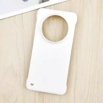 Для Huawei Mate 70 60 50 40 Pro Plus RS однотонный, приятный на ощупь, безрамочный чехол, ультратонкий, противоударный, с защитой от отпечатков пальцев, оригинальный жесткий матовый чехол Mate 70 белый