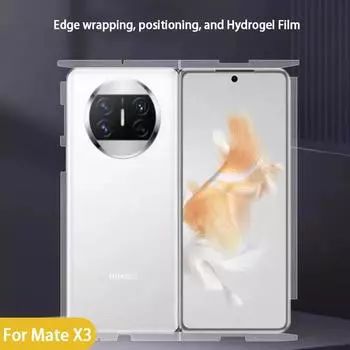 Для Huawei Mate X5 X3 MateX5 MateX3 позиционирование царапин автоматическая ремонтная пленка край мягкий TPU HD матовый синий свет задняя ультратонкая гидрогелевая пленка For Mate X5-X3