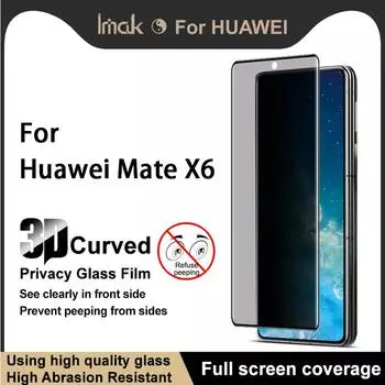 Для Huawei Mate X6 Glass IMAK 3D изогнутое закаленное стекло для защиты всего экрана Huawei Mate X6