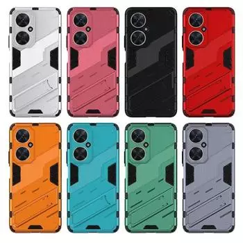 Для Huawei nova 11i 11 i nova11i чехол противоударный жесткий бронированный чехол-подставка для телефона задняя крышка For Huawei nova 11i небесно-голубой