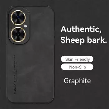 Для Huawei Nova 11i чехол Жесткий силиконовый бампер из ТПУ противоударный чехол для телефона Huawei Nova11i кожаный чехол Huawei Nova 11i серый