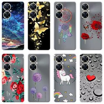 Для Huawei nova 11i nova11i чехол Мягкая силиконовая задняя крышка чехол для телефона с рисунком For Huawei nova 11i