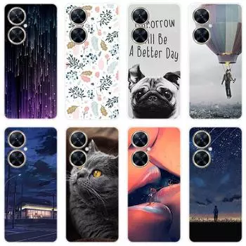 Для Huawei nova 11i nova11i чехол Мягкая силиконовая задняя крышка Мультяшный чехол для телефона Модный For Huawei nova 11i