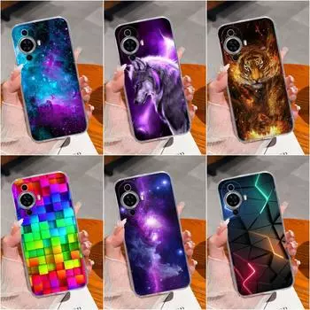 Для Huawei Nova 7i 8 9 10 11 Pro SE Y61 Y70 Y90 чехол для телефона Звездное небо модный прозрачный противоударный матовый мягкий силиконовый чехол из ТПУ для Huawei бампер Huawei Nova 10 4G