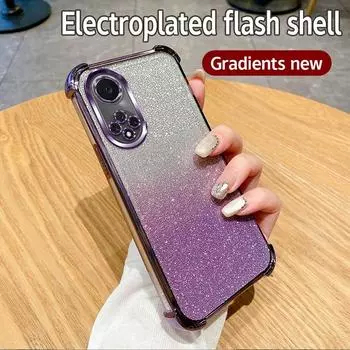 Для Huawei Nova 9 Se 10 Pro 11 Ultra 12 Lite 12s 8 7 6 5 блестящий силиконовый мягкий чехол Nova9 четырехугольный противоударный чехол Nova 9