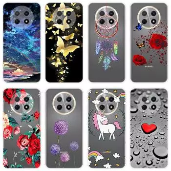 Для Huawei nova Y91 novaY 91 чехол Мягкая силиконовая задняя крышка чехол для телефона с рисунком For Huawei nova Y91