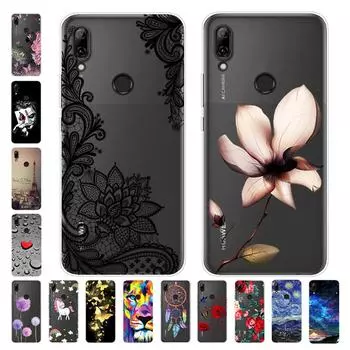 Для Huawei P Smart Z SmartZ STK-LX1 чехол Мягкая силиконовая задняя крышка чехол для телефона фиолетовый