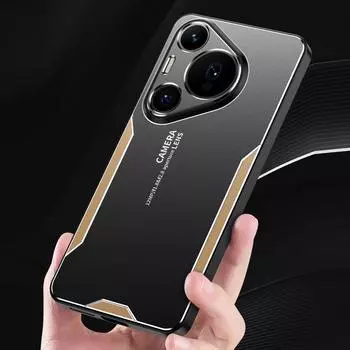 Для Huawei Pura 70 Чехол Металлический Алюминиевый Защитный Чехол Для Huawei Pura 70 Предотвращает Отпечатки Пальцев For Huawei Pura 70 синий