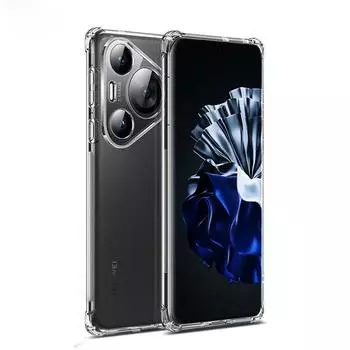 Для Huawei Pura 70 Pro Чехлы для углов Прозрачный мягкий TPU противоударный чехол с подушкой безопасности 70 Plus Ultra 70pro Plus 70proplus ultra Чехол для телефона For Huawei Pura 70 чистый