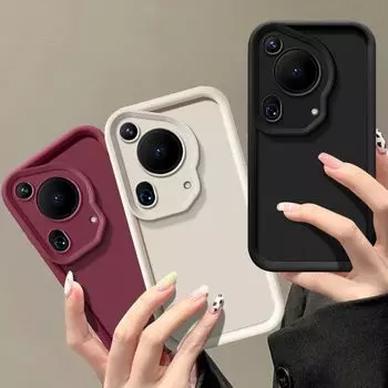 Для Huawei Pura 70 Ultra Чехол Huawei P70 Ultra Чехол для телефона HBP-LX9 Матовая задняя крышка Защита кожи на ощупь Противоударные чехлы Huawei Pura 70 Ultra