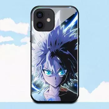 Для Hunter X Hunter Killua Zoldyck Manga чехол для iPhone 6 7 8 14 Plus 11 12 13 14 Pro max mini X XS XR SE закаленное стекло чехол iPhone 6 6s