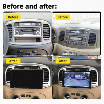 для Hyundai Accent 2006-2011 Экран 2 Din Android Радио Автомобильный мультимедийный проигрыватель Стерео GPS Навигационный блок Авторадио Carplay