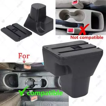 Для Hyundai Accent Armrest Box Для Hyundai Accent Verna Car Armrest Box Детали интерьера Простая установка