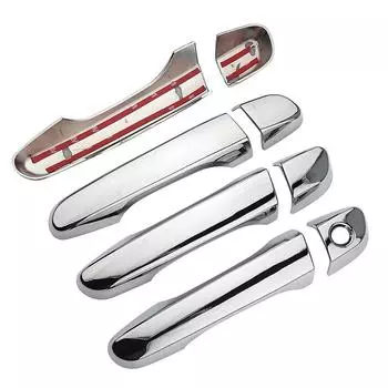 Для Hyundai Creta IX25 2016-2018 хромированная крышка боковой дверной ручки, внешняя дверная ручка, рамка, крышка, отделка, автомобильные аксессуары