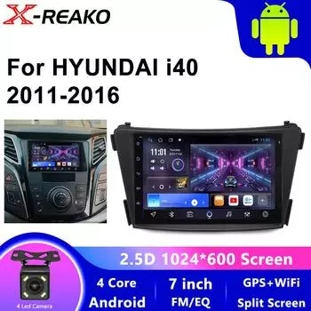 Для Hyundai I40 2011 2012 2013 2014 2015 2016 Android Car Radio Multimedia Player GPS Navigation Carplay Screen Auto Stereo WIFI 1GB+32GB carplay