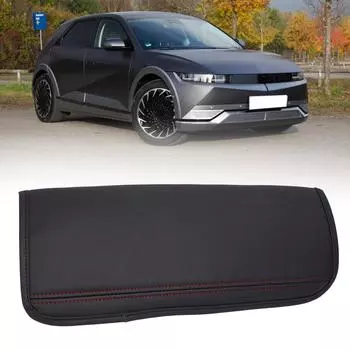 Для Hyundai IONIQ 5 автомобильный подлокотник коробка PU кожа замена 1шт черный центральный пульт управления подлокотник накладка быстрая установка CHINA