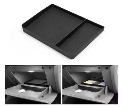 для Hyundai IONIQ 5 Car Center Glove Storage Box Container Organizer Case TPE Tidying Interior Accessories