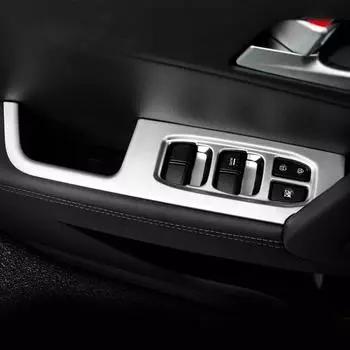 Для Hyundai Ix25 Creta хромированная внутренняя крышка подлокотника двери стеклоподъемника декоративная панель управления автомобильные аксессуары 2015-2019 CHINA