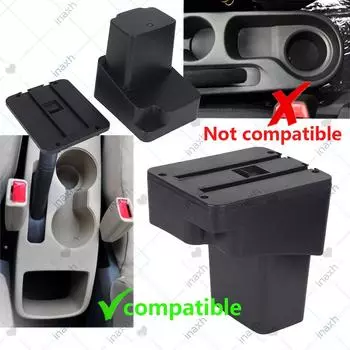 Для Hyundai SOLARIS Armrest Box Для Hyundai Accent Solaris 2013 2014 2015 2016 Ящик для хранения Автомобильные аксессуары Детали деталей интерьера