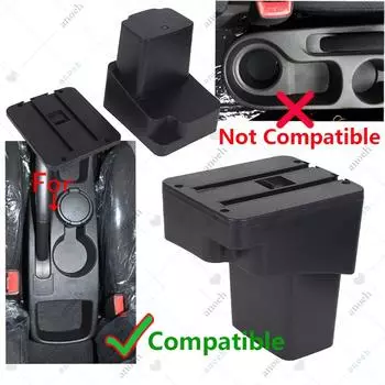 Для Hyundai SOLARIS Armrest Для Hyundai Accent RB Solaris Verna 2011-2016 Car Armrest Box Простая установка