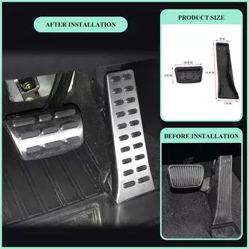 Для Hyundai Sonata I40 Ix35 Ix45 Tucson SantaFe NEXO Genesis для Kia CEED Sportage QL Sorento KX5 K5 Optima Автомобильный чехол для педали автомобиля AT pedal