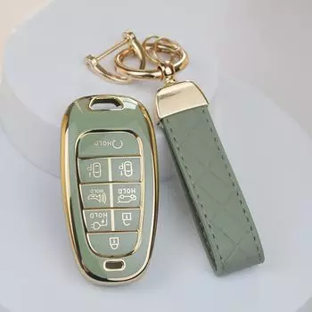 Для Hyundai Sonata Sel IONIQ 5 NEXO Tucson Sonata 2020 Grandeur 2020 Sonata Limited Sorento 8-кнопочный чехол для автомобильного ключа из ТПУ