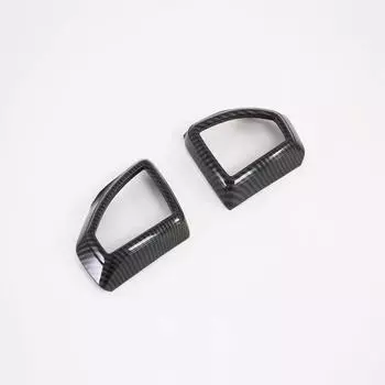 Для Hyundai Tucson 2019 2020 аксессуары для салона автомобиля черная сторона кондиционера вентиляционное отверстие крышка чехол отделка наклейка украшение