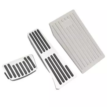 Для Hyundai Tucson 2021 2022 NX4 3 шт./лот, алюминиевый сплав, автомобильная подставка для ног, педаль газа, акселератора, накладка на педаль тормоза