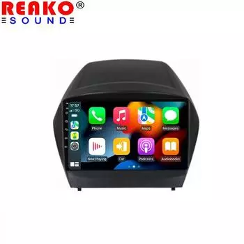 Для Hyundai Tucson 2 IX35 2009 - 2015 9 Android 2Din автомобильный радиоприемник мультимедиа видеоплеер навигация аудио головное устройство GPS 4-core 1+32CP