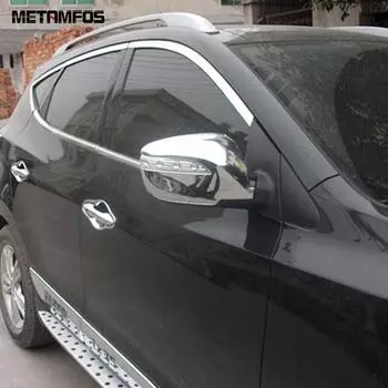 Для Hyundai Tucson ix35 2010 2011 2012 2013 2014 хромированная боковая дверь зеркало заднего вида крышка накладка протектор аксессуары автомобиль