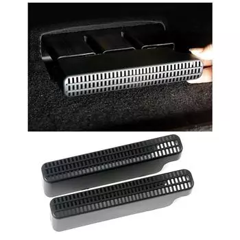 Для Hyundai Tucson NX4 2024 2024 Автомобильный кондиционер под сиденьем, напольный, крышка выходного отверстия для обогревателя, маска, аксессуар, предотвращающий засорение мусором чёрный