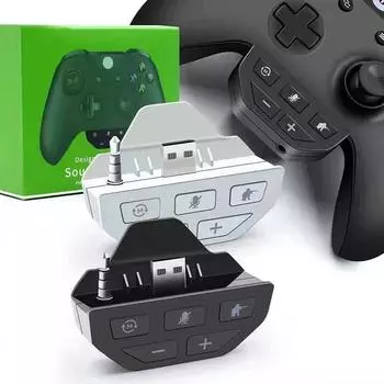 Для игрового контроллера Xbox Series X/S, усилитель звука, адаптер для гарнитуры, конвертер для наушников, разъем 3,5 мм