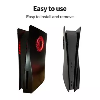 Для игровой консоли PS5 защитная лицевая панель чехол для PS5 сменная пластина устойчивая к царапинам пылезащитная пластиковая оболочка жесткий корпус