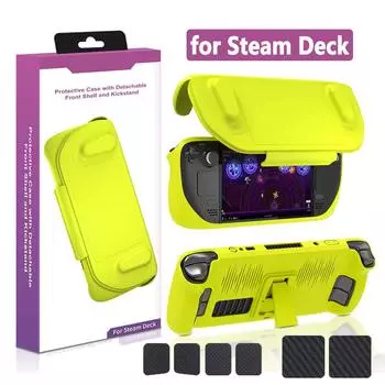 Для игровой консоли Steam Deck защитный чехол противоударный пылезащитный корпус оболочка съемная крышка игровые аксессуары для Steam Deck