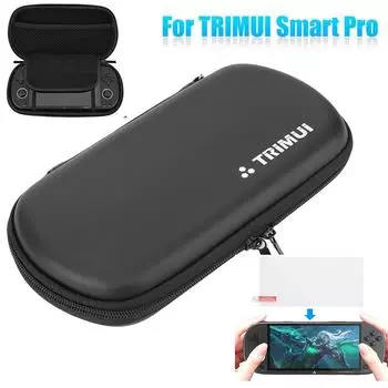 Для игровой консоли Trimui Smart Pro жесткий чехол EVA с закаленной стеклянной пленкой защитный чехол EVA водонепроницаемая сумка для хранения