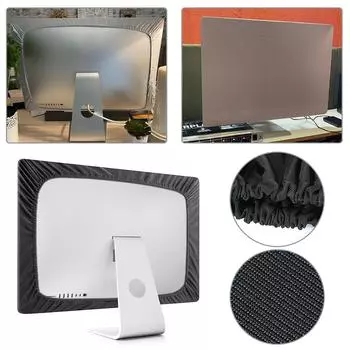 Для IMac Macbook Pro Air пылезащитный компьютерный чехол от пыли для 27-дюймового монитора защитный чехол гибкий полиэстер for 27 inch чёрный