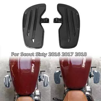 Для Indian Scout 2016-2018 передняя подножка для педали Scout Sixty 2016- Scout Bobber 2018 мотоциклетная расширяющаяся нога водителя чёрный