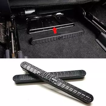 Для Infiniti QX30 2016-2020 Под сиденьем Пол AC Отопление Кондиционер Вентиляционная решетка Защитная крышка Отделка для стайлинга автомобиля