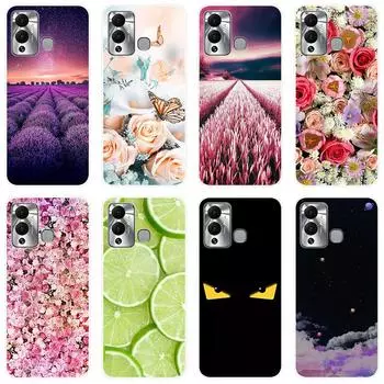 Для infinix 12 Play Hot12 Play NFC X6816 X6816C X6816B чехол Мягкая силиконовая задняя крышка чехол для телефона с рисунком звездного неба For infinix 12 Play NFC