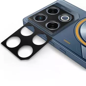 Для Infinix GT 20 Pro алюминиевый сплав протектор объектива камеры металлическая наклейка кольцо для INFINIX GT20 20Pro защитная пленка крышка Infinix GT 20 Pro чёрный