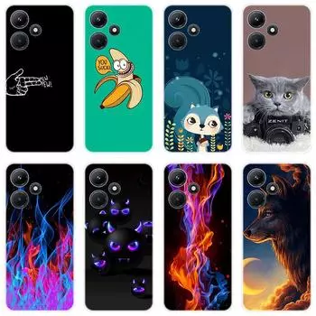 Для infinix Hot30 Play Note 30 VIP 5G 30i Note30 Pro чехол Мягкая силиконовая задняя крышка модный чехол для телефона с рисунком For infinix Hot 30 Play