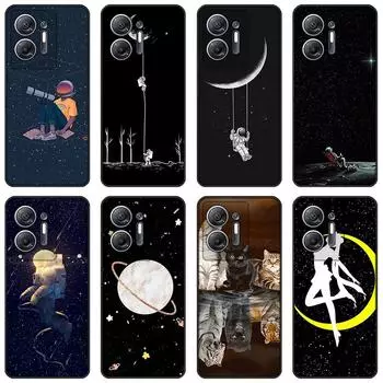 Для infinix Hot 30 5G корпус окрашенная задняя крышка из ТПУ infinix Hot 30 5G мягкий силиконовый чехол infinix Hot 30 5G