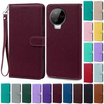 Для Infinix Note 12 2023 чехол-кошелек кожаный флип-чехол для Infinix Note 12 2023 чехол X676C чехол для телефона Coque Fundas Bumper Infinix Note 12 2023 циан