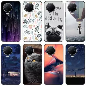 Для infinix Note 12 Pro 4G X676B чехол Мягкая силиконовая задняя крышка модный чехол для телефона с героями мультфильмов For infinix Note 12Pro 4G