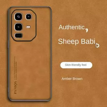 Для Infinix Note 50 Pro Роскошный кожаный чехол Skinsheep для Infinix Note50pro 40 Pro Plus 40X Защитный противоударный силиконовый бампер Infinix Note 50Pro жёлтый