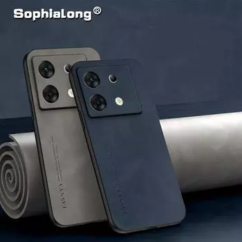 Для Infinix Zero 30 5G X6731 X6731B противоударный матовый кожаный чехол на ощупь, мягкая задняя крышка, чехол для Infinix Note 40 Pro Plus, защитная задняя крышка Infinix X6731 красный