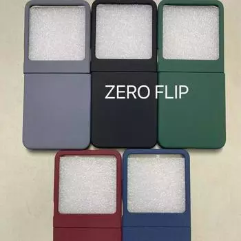 Для Infinix Zero Flip Тонкий матовый жесткий чехол для телефона из поликарбоната Sandstone для Infinix Zero Flip Противоударный чехол с полной защитой infinix Zero Flip серый