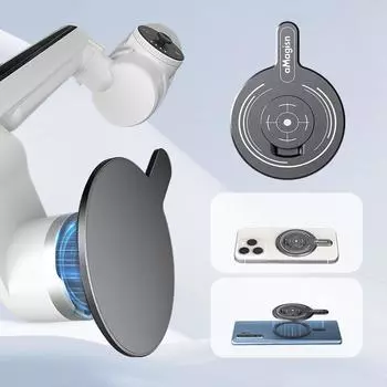 Для Insta360 Flow Strong Magnetic Attraction Gimbal Magnetic Adapter Защитные аксессуары для спортивной камеры